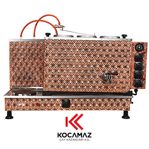 ŞELALEDEM 3'lü Bakır Çay Kazanı