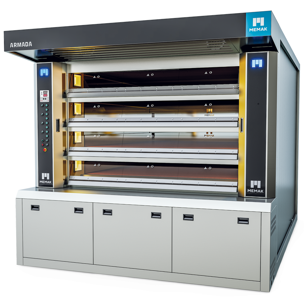 MEMAK Armada BORU ISITMALI TAŞ TABANLI KATLI FIRIN