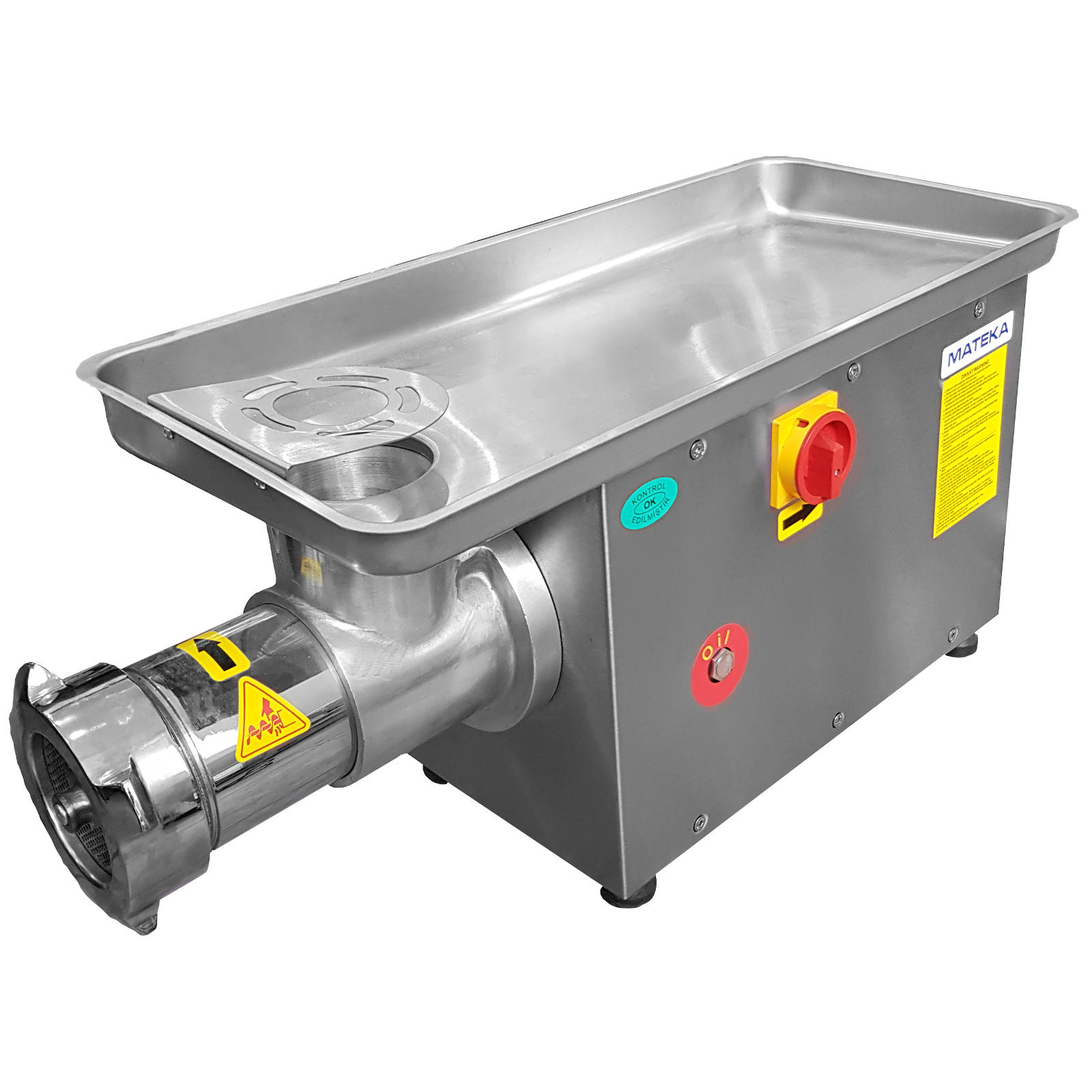 MATEKA EPA 22 Et kıyma Makinesi – Paslanmaz Gövde (400Kg/Saat)