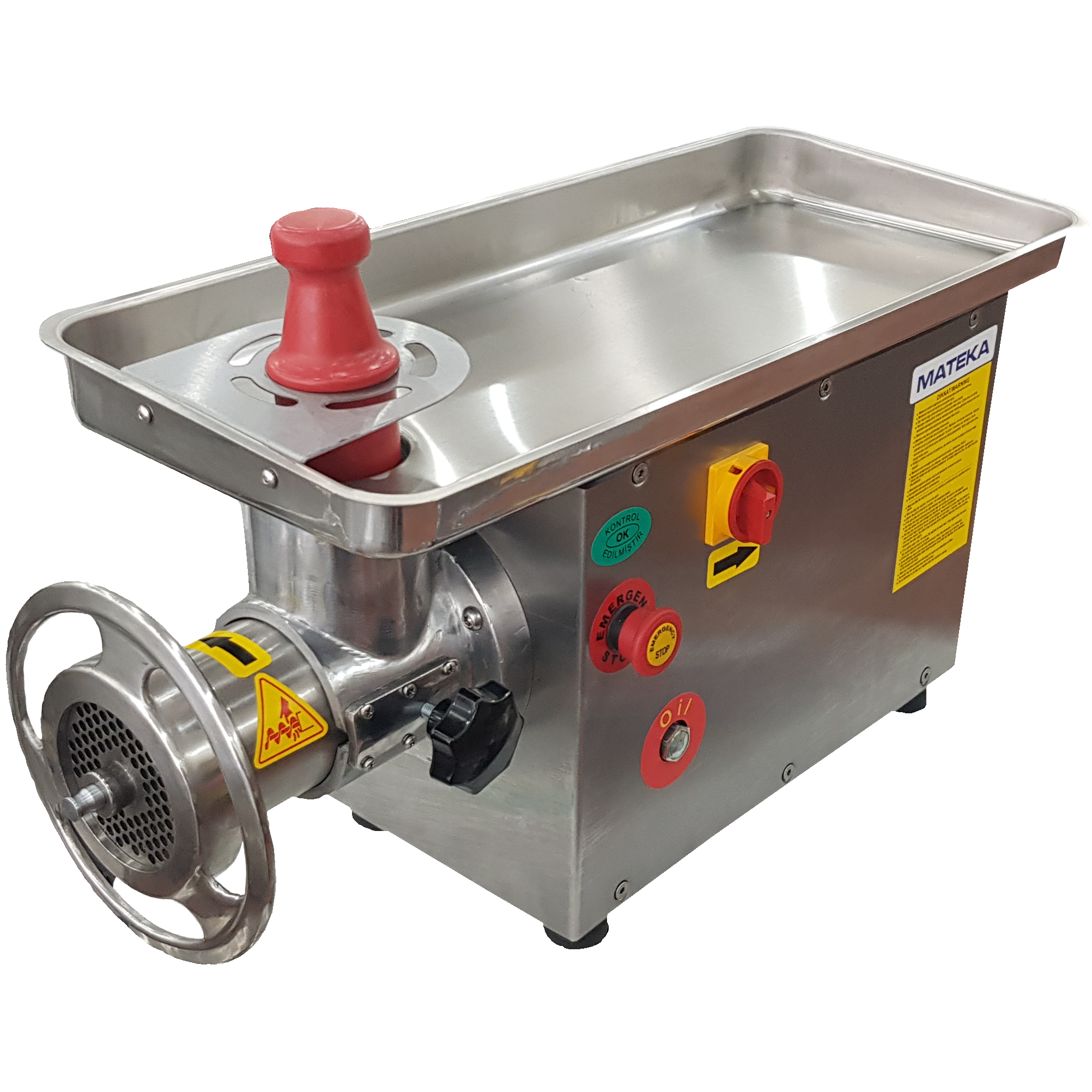 MATEKA EKA 22 Et Kıyma Makinesi – Çıkma Kafa(400Kg/Saat)