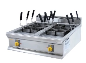 Ndustrio LEPC-7030 SET ÜSTÜ ELEKTRİKLİ MAKARNA PİŞİRİCİ,2 x 10 LT