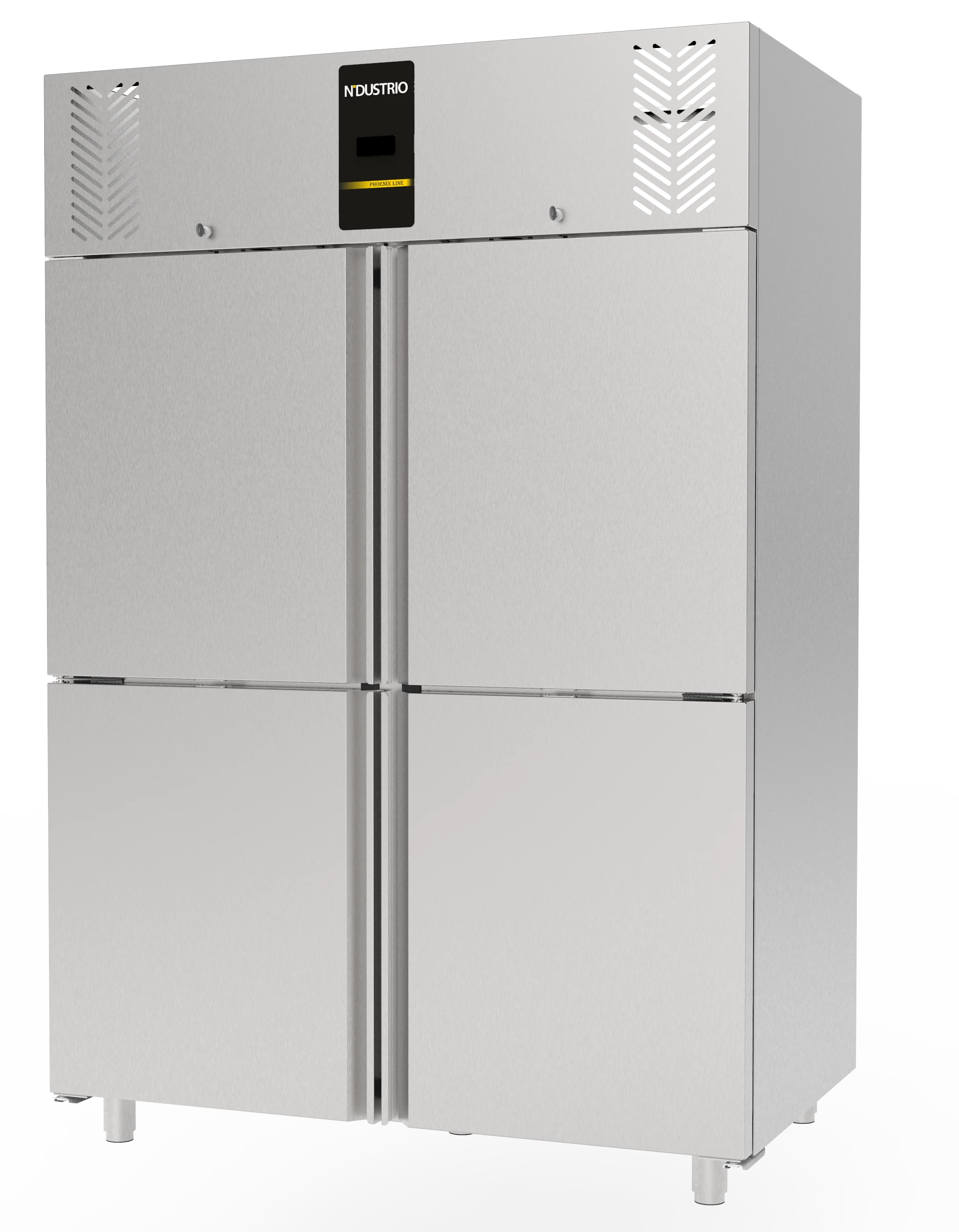 Ndustrio CNS-204-UC DİK TİP SNACK DERİN DONDURUCU - 4 YARIM KAPILI,ÜSTTEN MOTORLU