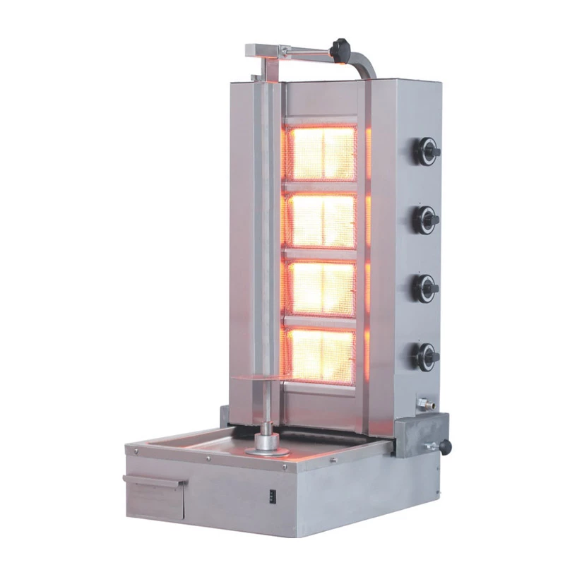 Ndustrio GDG-4A GAZLI ALTTAN MOTORLU HAREKETLİ DÖNER OCAĞI