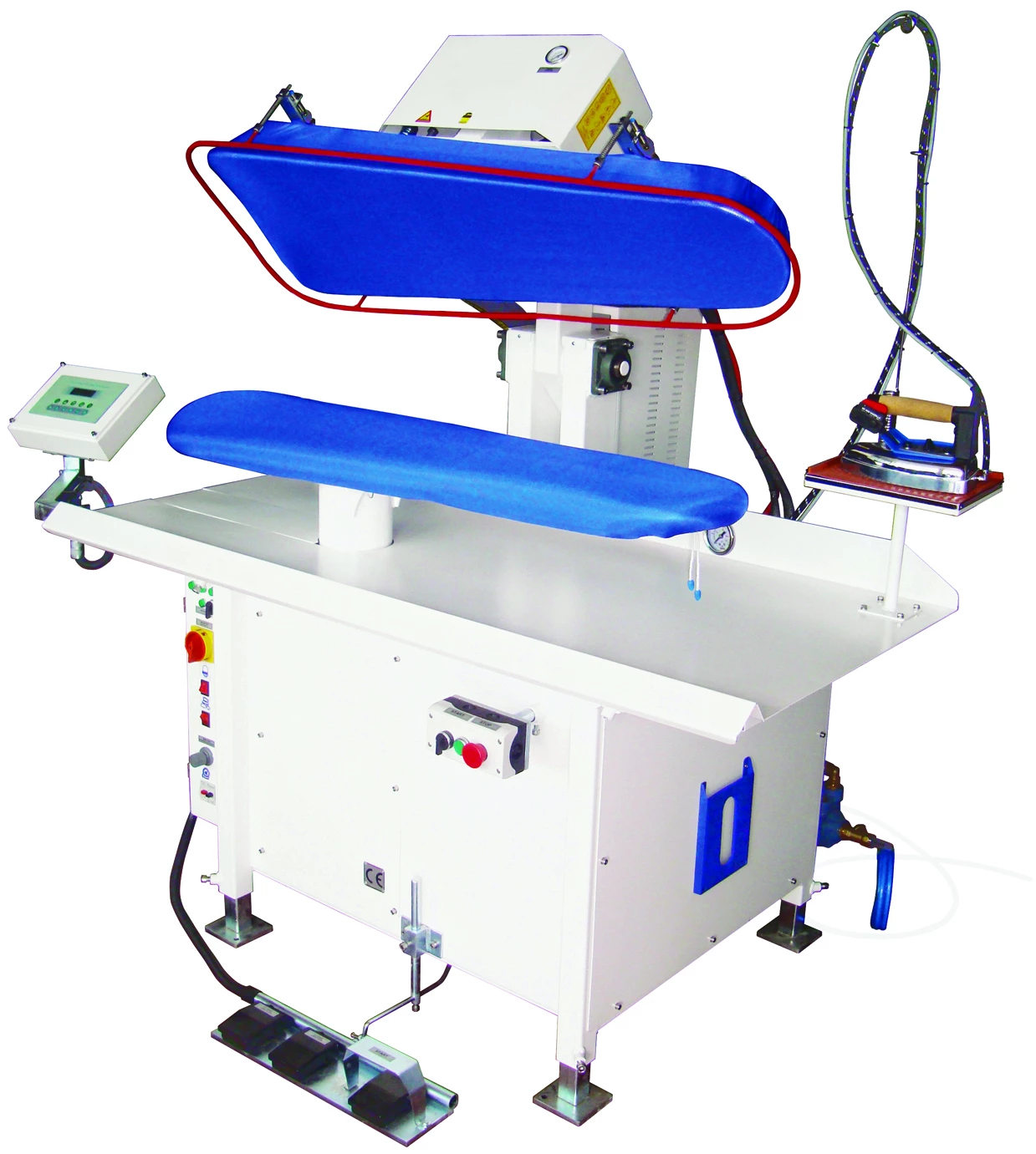 Ndustrio UPP2AC ÇAMAŞIRHANE TİPİ PRES ÜTÜ-MERKEZİ BUHARLI