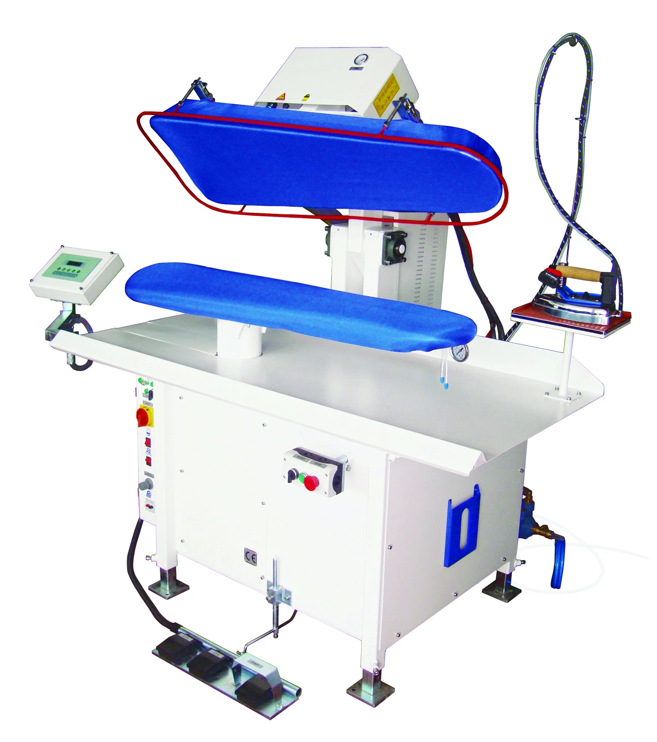 Ndustrio UP2VKC ÇAMAŞIRHANE TİPİ MANUEL PRES ÜTÜ-DAHİLİ BUHARLI